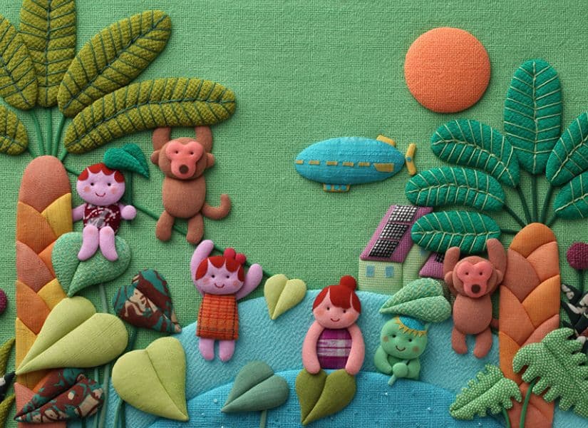 お洗濯 布 カレンダー