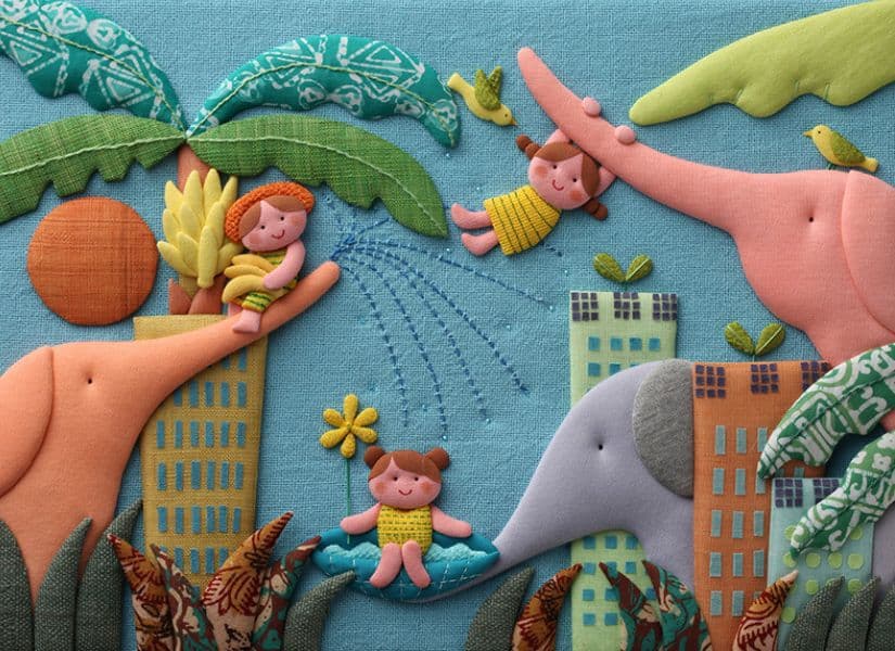 ゾウさんブランコ 布