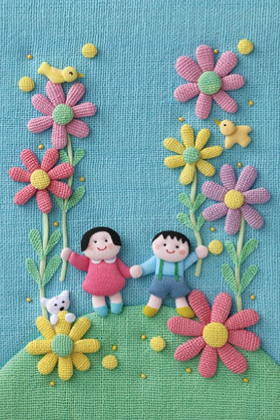 布のイラスト装丁