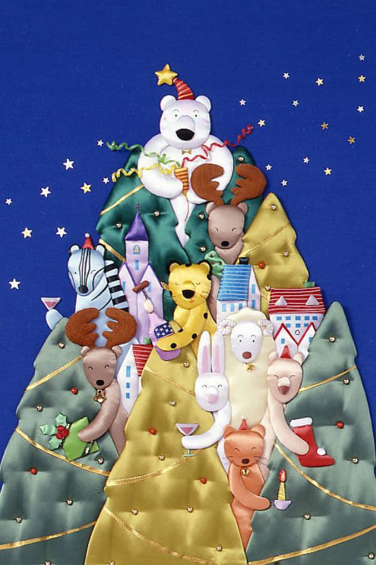 クリスマス動物の森